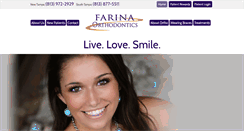 Desktop Screenshot of farinasmiles.com
